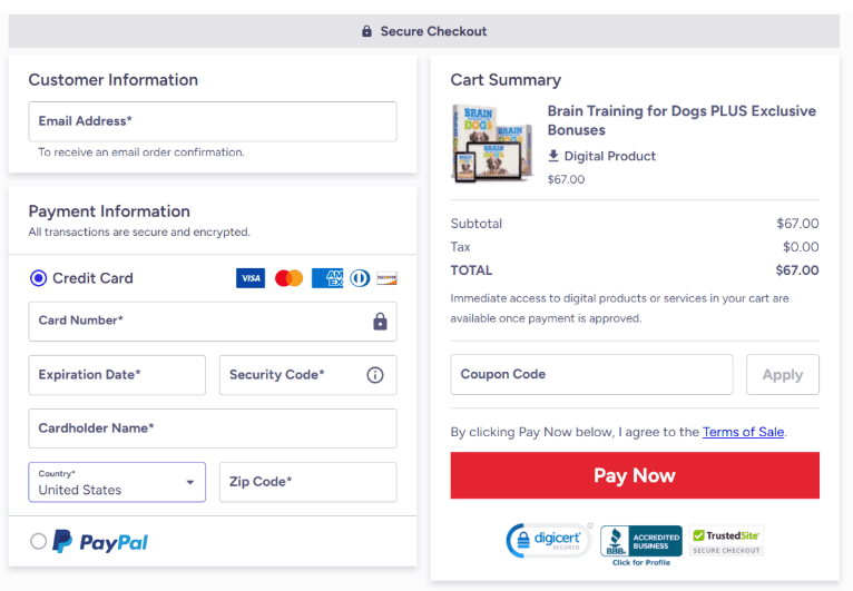 Buy Brain Training for Dogs